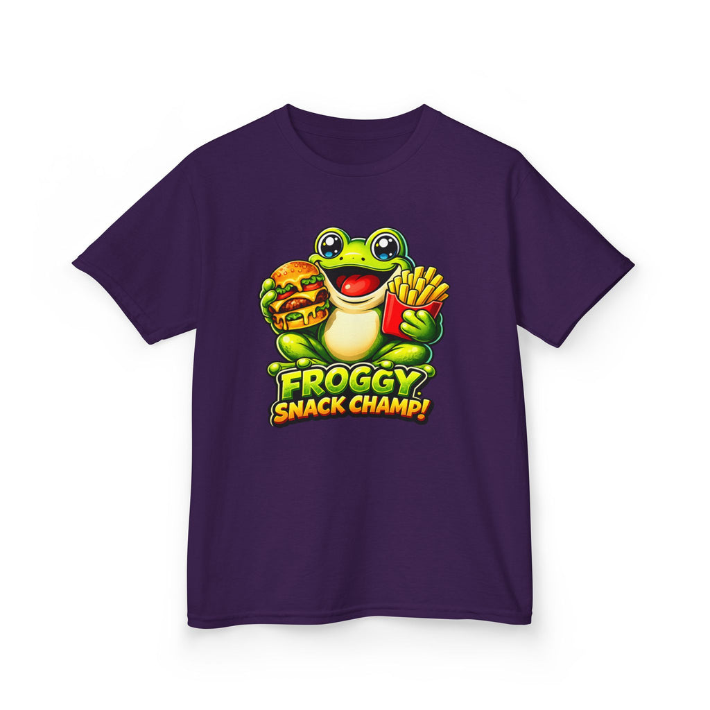 Kids Frog T-Shirt – Froggy Snack Graphic Tee