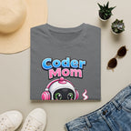 Kidxtr™ Mom Coding T-Shirt — 'Building Futures' Coder Mom Robot Graphic Tee