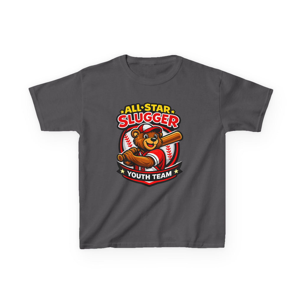 Kids Baseball T-Shirt – All Star Slugger Graphic Tee