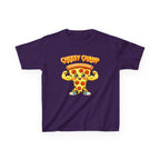 Kids Pizza T-Shirt — 'Cheesy Champ' Fun Food Graphic Tee
