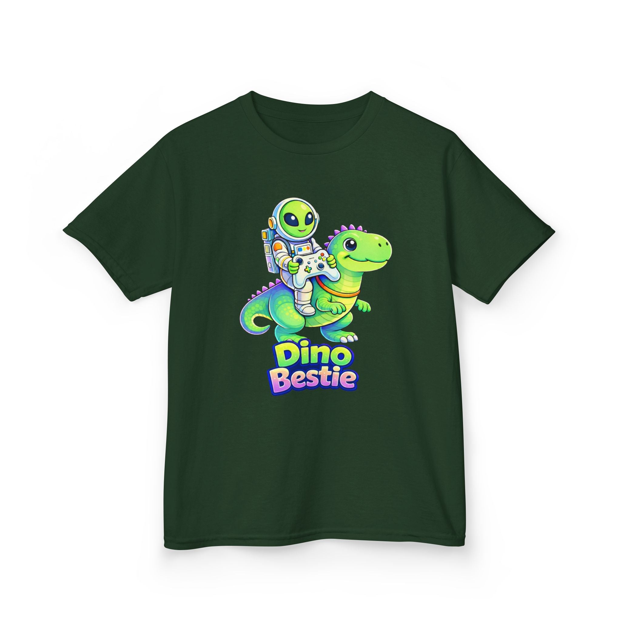 Kids Gamer T-Shirt – Dino Bestie Graphic Tee