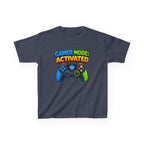 Kids Gamer T-Shirt — 'Gamer Mode Activated' Colorful Game Controller Tee