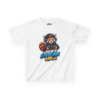 Kidxtr™ Kids Fox T-Shirt — 'Just Leveling Up' Gaming Fox Graphic Tee