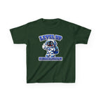 Kids Level Up Kindergarten T-Shirt — 'Level Up Kindergarten' Robot First Day Graphic Tee