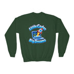 Kidxtr™ Kids Lil Coder Crewneck Sweatshirt — 'Code It Up' Youth Graphic Sweatshirt