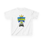 Kids Tee — "Birthday Champ Level 13 Unlocked" Gamer Birthday Shirt