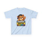 Kids Preschool T-Shirt — 'Straight Outta Preschool' Teddy Graduation Graphic Tee