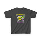 Kids King Cake T-Shirt — 'Catch Me If You Can' Mardi Gras Graphic Tee