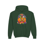 Kidxtr™ Kids Pumpkin Hoodie — 'Spooky Season' Halloween Graphic Hooded Sweatshirt