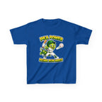 Kids Baseball T-Shirt — 'Pea Power Home Run Hero' Graphic Tee