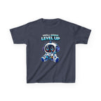 Kids Gaming T-Shirt – Small Genius Level Up Graphic Tee
