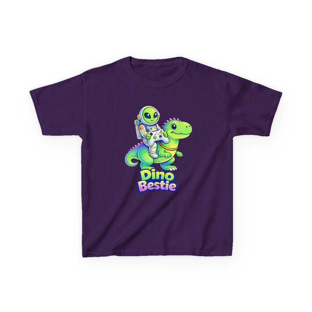 Kids Gamer T-Shirt – Dino Bestie Graphic Tee