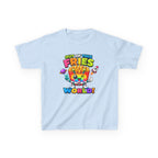 Kids Fries T-Shirt — 'Out of This Fries World!' Colorful Cartoon Fries Graphic Tee