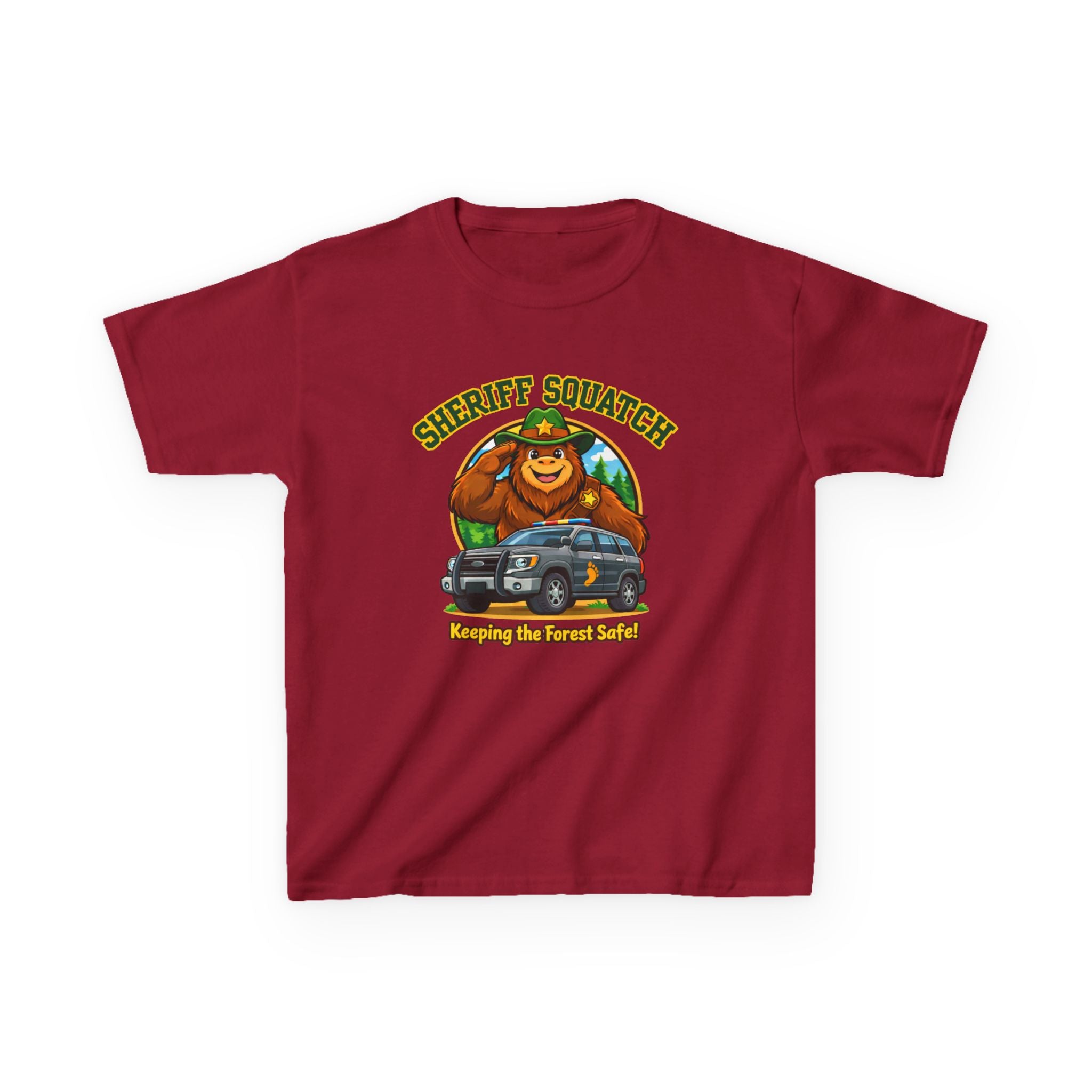 Kids Bigfoot T-Shirt – Sheriff Squatch Graphic Tee