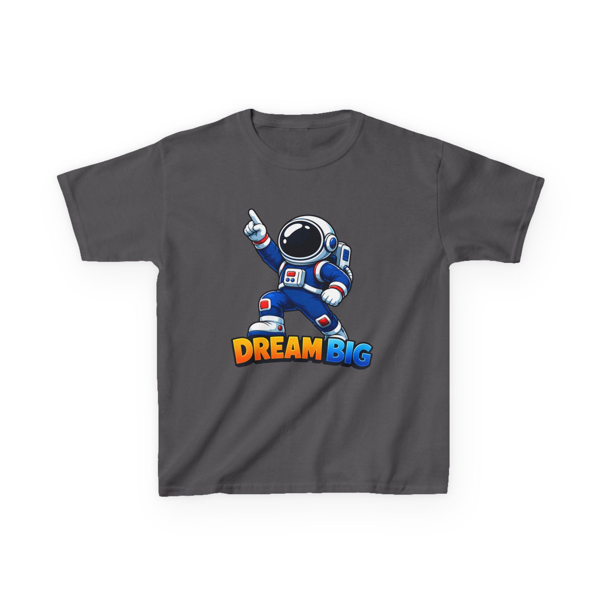 Kids Tee — 'Dream Big' Space Astronaut Graphic