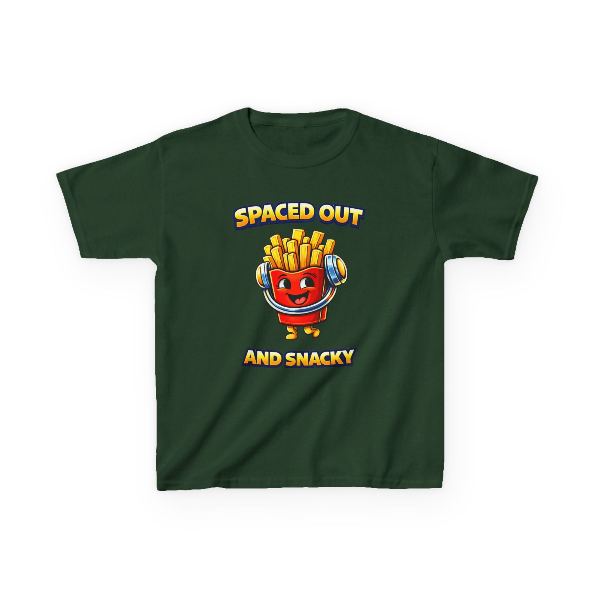 Kids Space Food T-Shirt – French Fries Graphic Tee