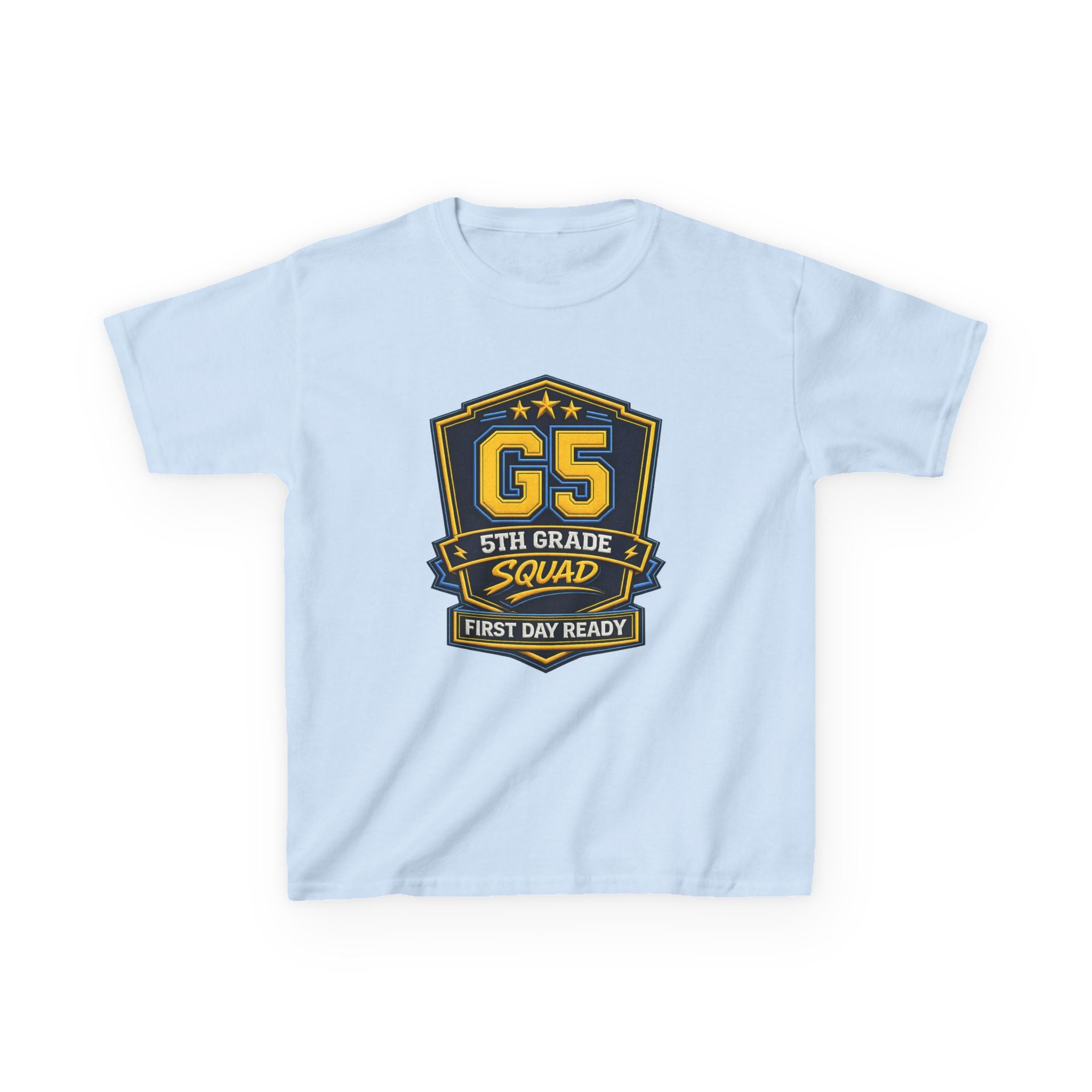 Kids 5th Grade T-Shirt — 'G5 First Day Ready' Back-to-School Graphic Tee