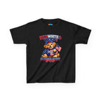 Kidxtr™ Kids Patriotic T-Shirt — 'Red White & Woof!' USA Dog Graphic Tee