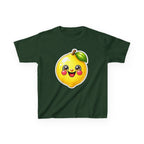 Kids Lemon T-Shirt — 'Stay Zesty' Cute Smiling Lemon Fruit Graphic Tee