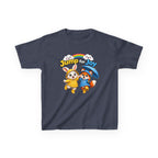 Kids Raincoat Animals T-Shirt — 'Jump for Joy' Cute Rainbow Graphic Tee