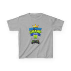 Kids Birthday T-Shirt — 'Birthday Champ' Level 9 Unlocked Gamer Graphic Tee