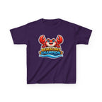 Kids Crab T-Shirt — 'Beach Day Champion' Crab Graphic Tee