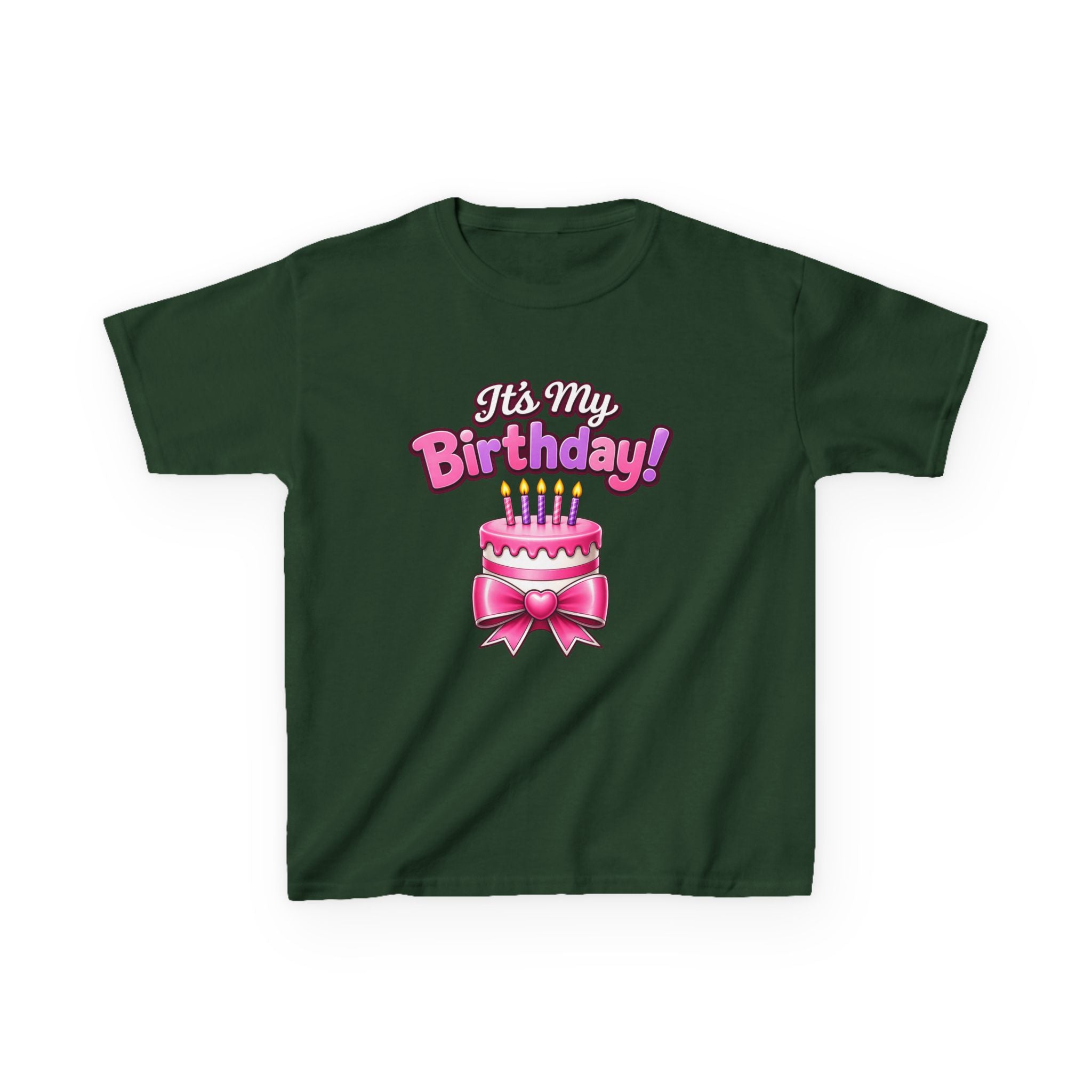 Kids Birthday T-Shirt – Girl Birthday Graphic Tee