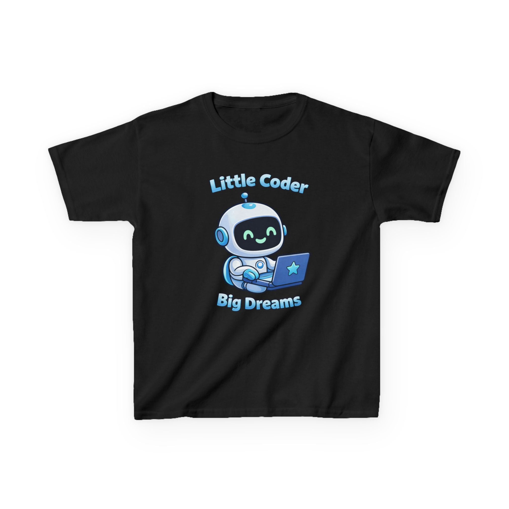 Kids Coding T-Shirt – Little Coder Big Dreams Graphic Tee