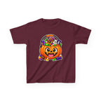Kidxtr™ Kids Pumpkin T-Shirt — 'Spooky Season' Halloween Graphic Tee