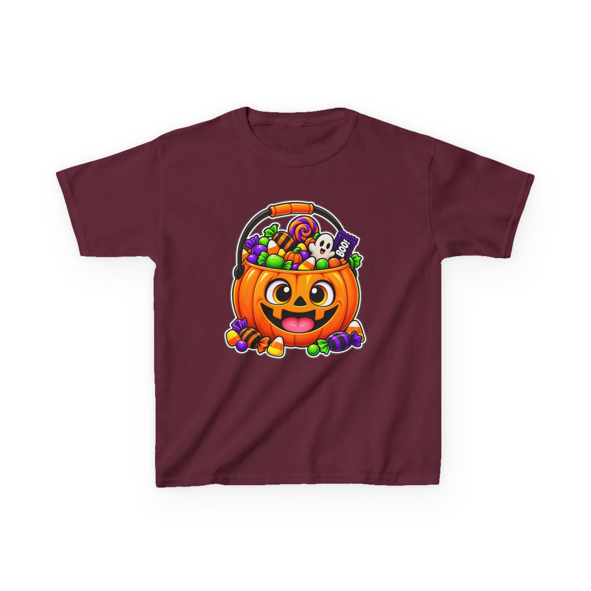 Kidxtr™ Kids Pumpkin T-Shirt — 'Spooky Season' Halloween Graphic Tee