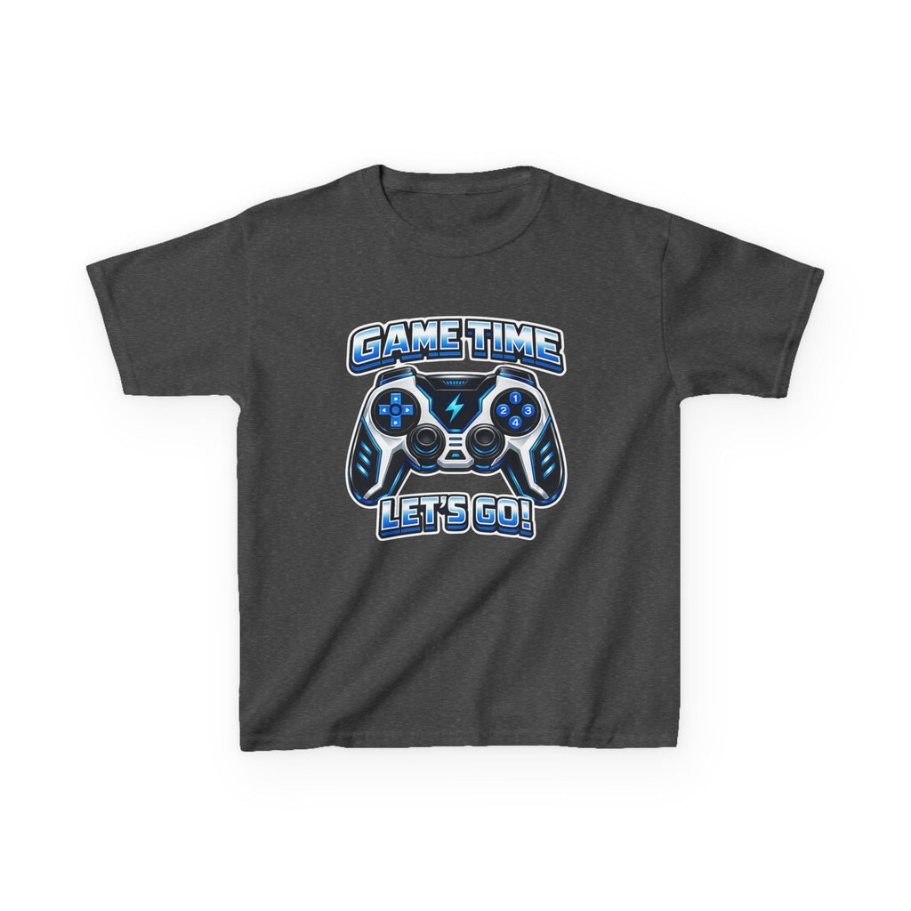 Kids Game Time T-Shirt — 'Let's Go!' Video Game Controller Graphic Tee