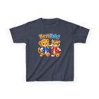 Kids Animal Friends T-Shirt — 'Best Pals!' Cute Teddy & Tiger Graphic Tee