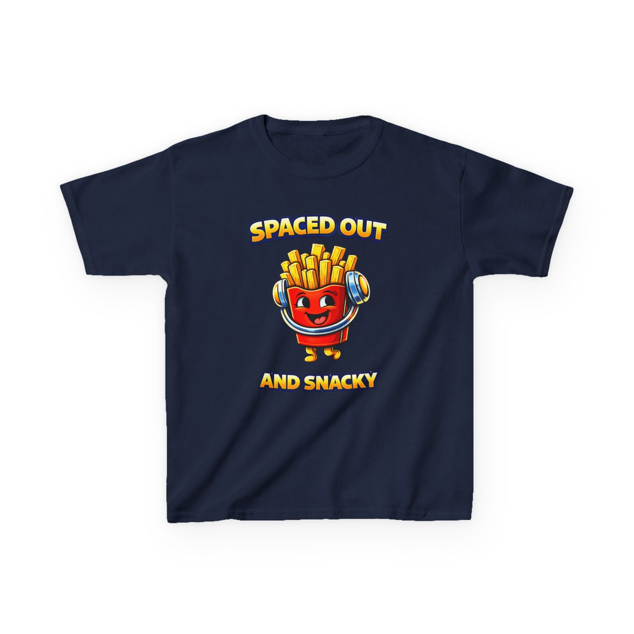 Kids Space Food T-Shirt – French Fries Graphic Tee