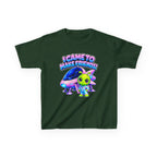 Kidxtr™ Kids Alien T-Shirt — 'I Came to Make Friends' Alien Graphic Tee