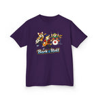 Kids Music T-Shirt — 'Bark & Roll' Puppy Band Graphic Tee