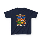 Kids Friendship T-Shirt — 'Best Friends Make Life Better' Cute Bear & Fox Graphic Tee
