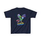 Kids Alien T-Shirt — 'Dream Big, Play Bigger' Basketball Graphic Tee