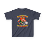 Kids Soccer T-Shirt — 'Bell Pepper Power' Goal Machine Cute Veggie Mascot Graphic Tee