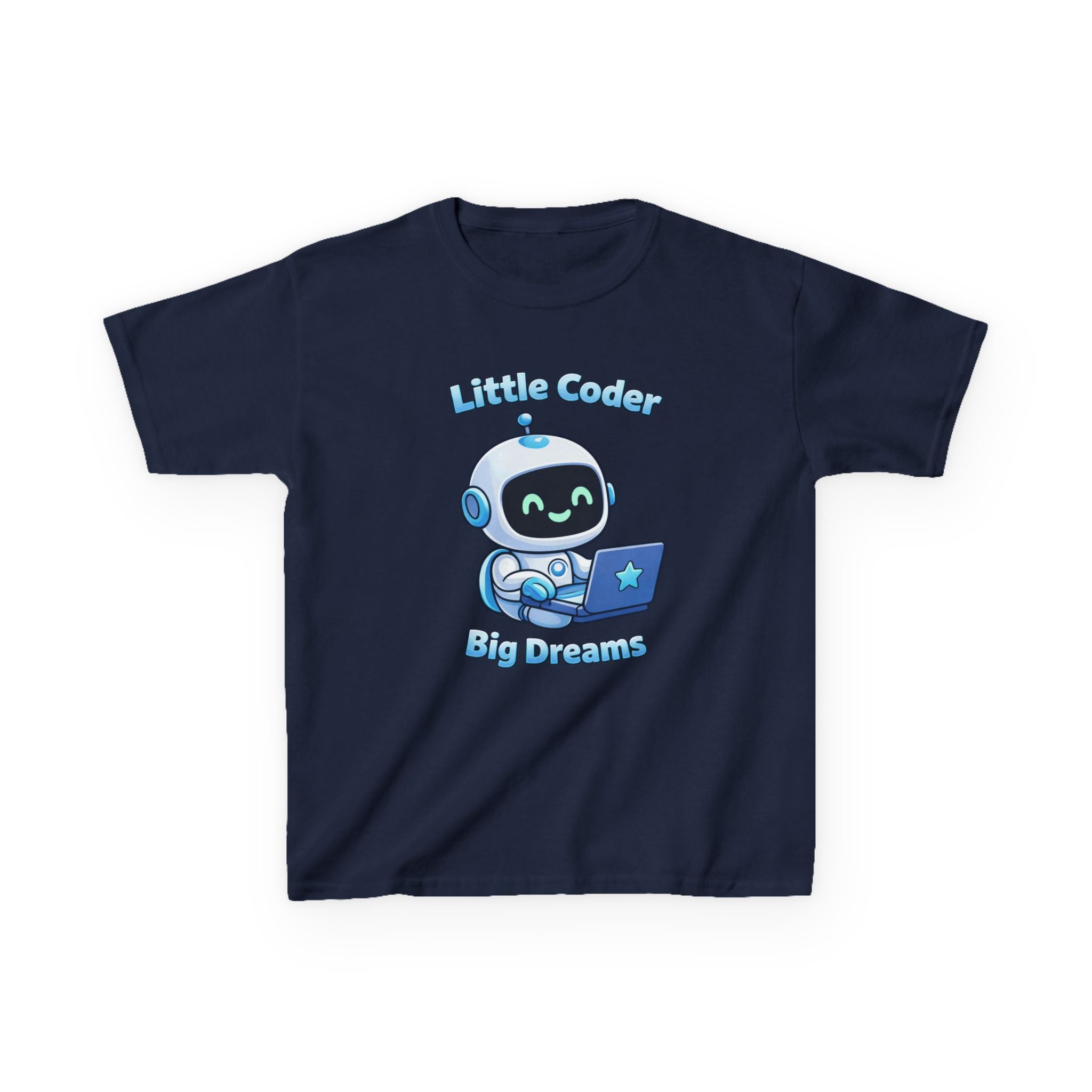 Kids Coding T-Shirt – Little Coder Big Dreams Graphic Tee