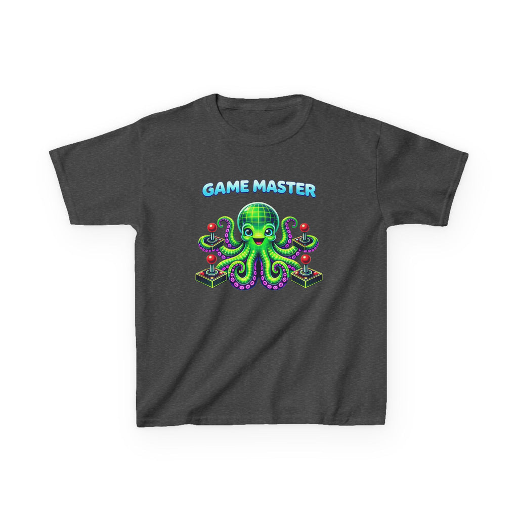 Kids Gaming T-Shirt — 'Game Master' Octopus Gamer Graphic Tee
