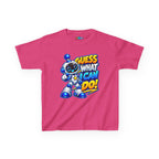Kidxtr™ Kids Robot T-Shirt — 'Guess What I Can Do' Robot Graphic Tee