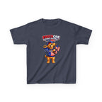 Kids Patriotic T-Shirt — 'Freedom Looks Good on Me' USA Dog Graphic Tee