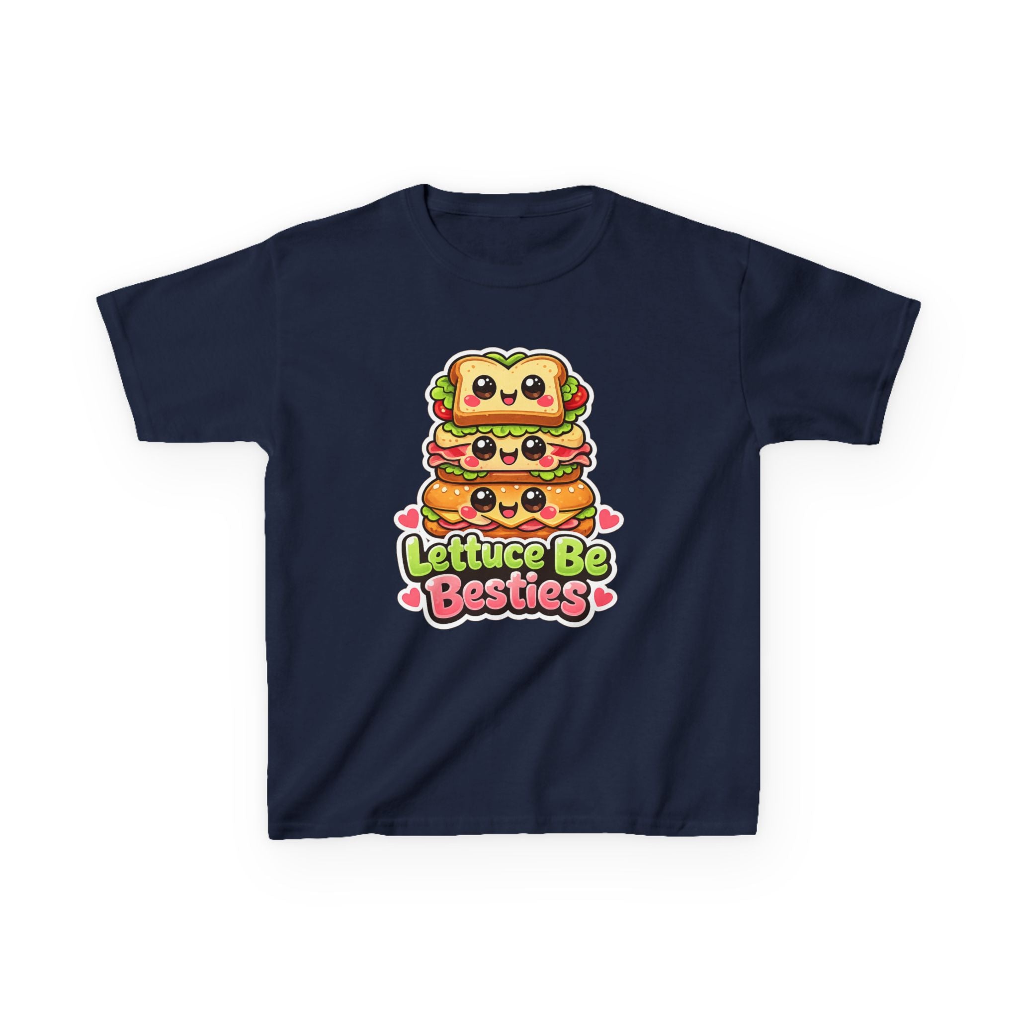 Kids Food T-Shirt – Kawaii Sandwich Graphic Tee