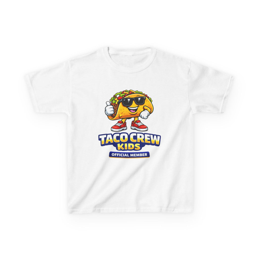 Kids Football T-Shirt — 'Taco Power' Football Hero Graphic Tee