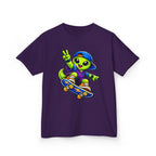 Kids Alien T-Shirt — 'Skate or Alien' Skateboard Graphic Tee