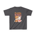 Kids Animal T-Shirt – Cuddle Buddies Bear & Bunny Graphic Tee