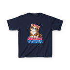 Smarty Paws Kids T-Shirt — Cute Kitten Graphic Tee for Children