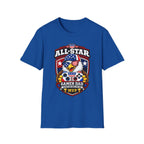 All-Star Gamer Dad T-Shirt — Patriotic Eagle Gaming Graphic Tee