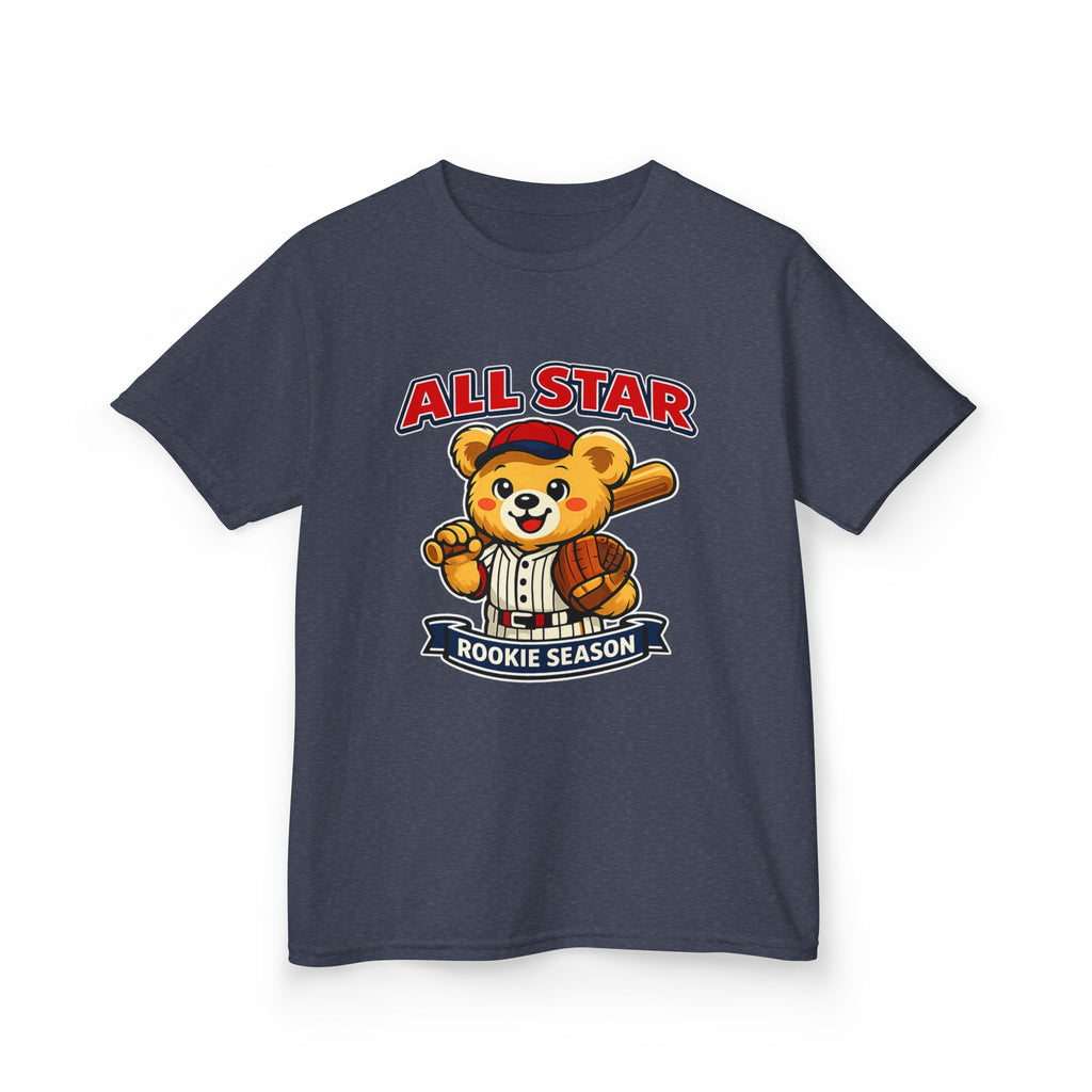 Bear Baseball - Kids T Shirt