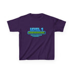 Kids Gaming T-Shirt — 'Level 1 Awesomeness Loading' Gamer Birthday Graphic Tee